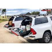 Plateau coulissant aluminium Carryboy Benne complete