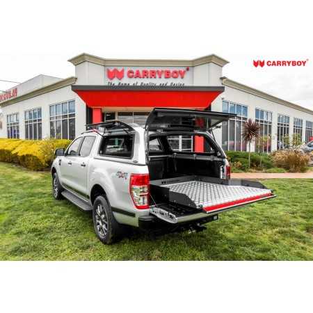 Plateau coulissant aluminium Carryboy Benne complete