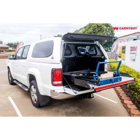 Plateau coulissant aluminium Carryboy Benne complete