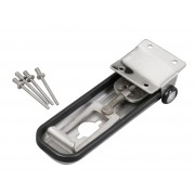 Fermeture a languette pour couvre roue inox