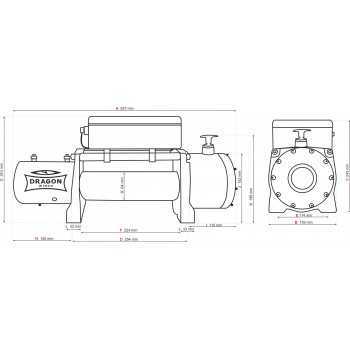 Treuil Dragon DWM 12000 HD 5T4 12V