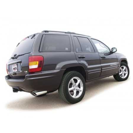 SILENCIEUX ARRIERE INOX JEEP GRAND CHEROKEE WJ-WG 4.0 L,4.7L 99-2004