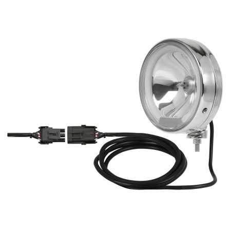 Phare rond halogene inox predateur 210 mm 12 V H1