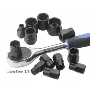 Extracteur de Boulon endommagé 13 pièces