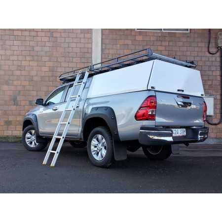 Galerie de toit renforcée Hard-top+Cabine Ford Ranger 2012-2022