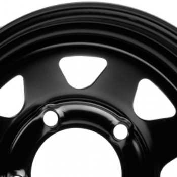 Jante acier DOTZ DAKAR noire 8X18