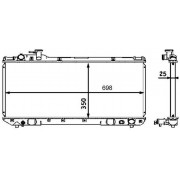 Radiateur de refroidissement Toyota Rav 4 04/1994-04/2000
