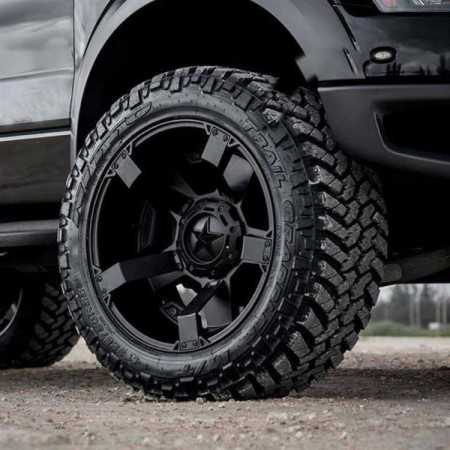 Jante XD811 Rockstar II matte black 9X20 ET18 6 trous 139,7