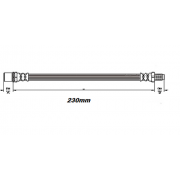 Flexible de frein avant gauche ou droit Toyota BJ40 1974-1980