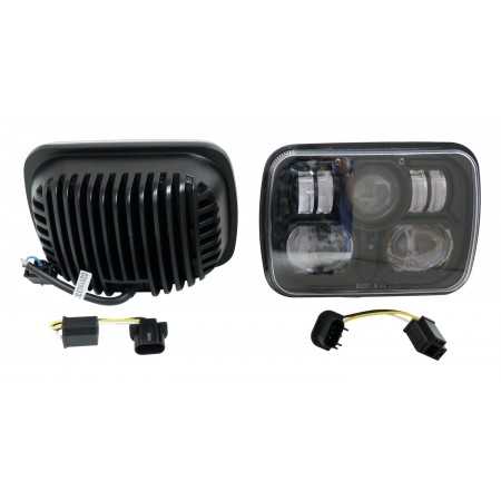 Optique de phare a led Jeep Wrangler YJ 87-95 Cherokee XJ 84-2001