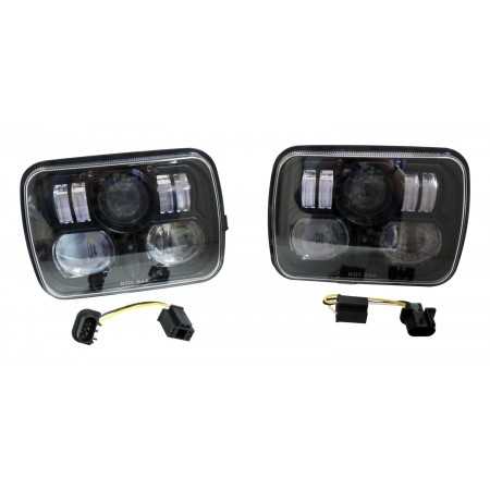Optique de phare a led Jeep Wrangler YJ 87-95 Cherokee XJ 84-2001
