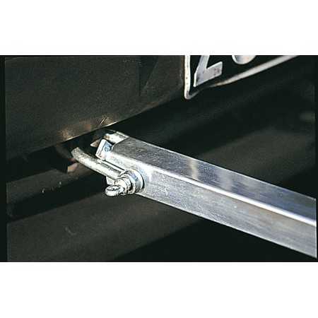 Barre de remorquage homologuée Tüv Grande longueur 2,35 m