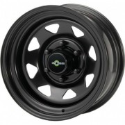 Jante acier 8 branches noire 7X16 Toyota Hilux Vigo-Isuzu D-Max
