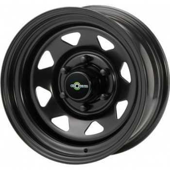 Jante acier noire 7X17 6 trous 139.7 ET20 Ford Ranger PXIII