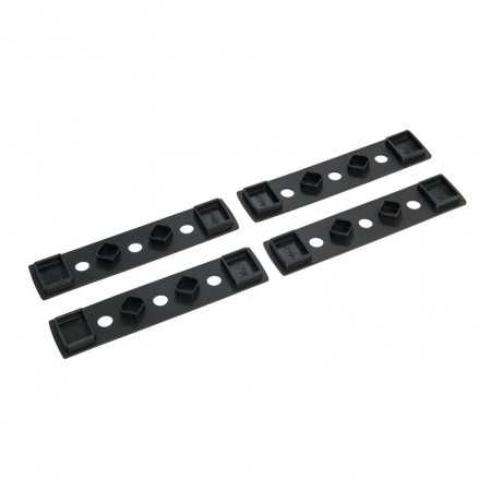 Jeu d’adaptateurs Quick Mount (4 bases en caoutchouc