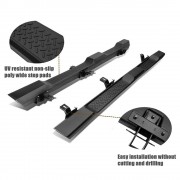 Marche pieds ABS noir Jeep Wrangler JK 4 portes 2007-2018