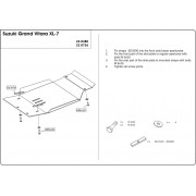 Blindage moteur aluminium Suzuki