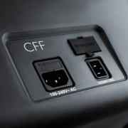 Ports AC et DC pour alimenter l’unité