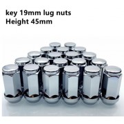 kit écrou de roue chromé 12X1,50 pour clé de 19 mm TOYOTA