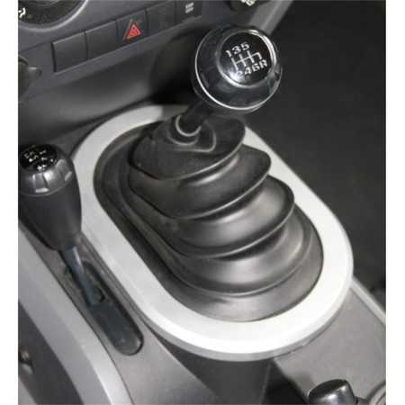 GARNITURE CHROME LEVIER DE VITESSE BOITE MANUEL JEEP WRANGLER 07-10