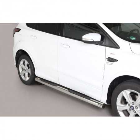 Marche pieds inox 76mm Ford kuga 2017-