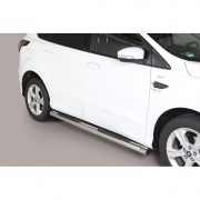 Marche pieds inox 76mm Ford kuga 2017-