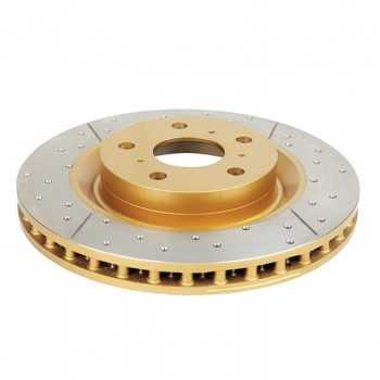 Disque de frein DBA arriere Rainuré-Percé Toyota hdj 80