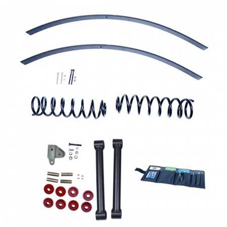 Kit suspension RUGGED RIDGE 75 mm s/amortisseurs Jeep Cherokee XJ 1984-2001