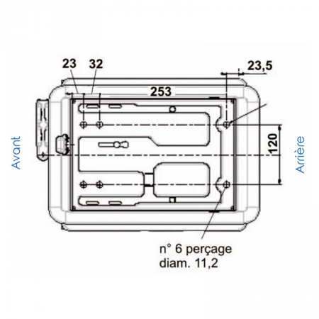 Embase suspendu mécanique M200