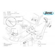 Snorkel SAFARI Nissan GR Y61 3.0 L VDI 4 CYL. 09/2004-