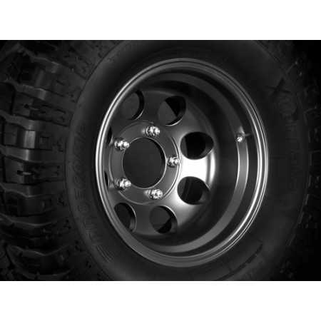 Jante aluminium noir 10X15 Jeep Wrangler TJ 1996-2006