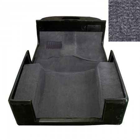 Tapis moquette de luxe gris Jeep Wrangler TJ 1997-2006