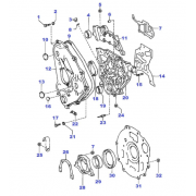 Pompe à huile pour Toyota LJ70, Hiace, Hilux