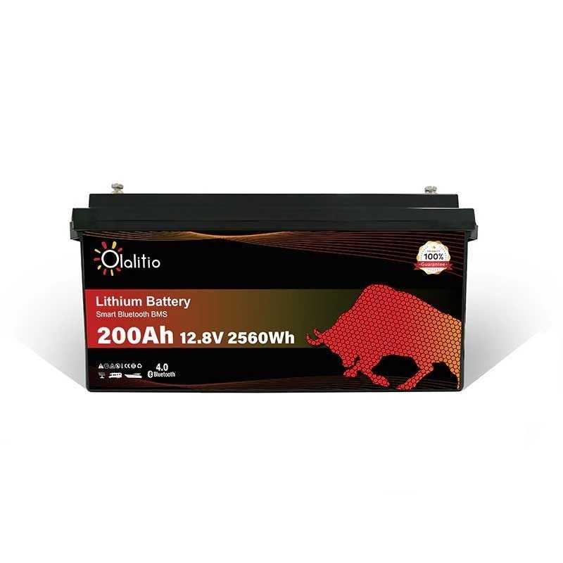 Batterie Lithium 200Ah 12V LiFePO4 Bluetooth-BMS