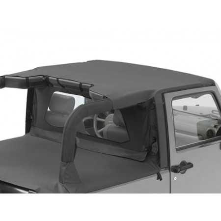 Tonneau cover Bestop® noir Jeep Wrangler JK 2 portes 2007-2018