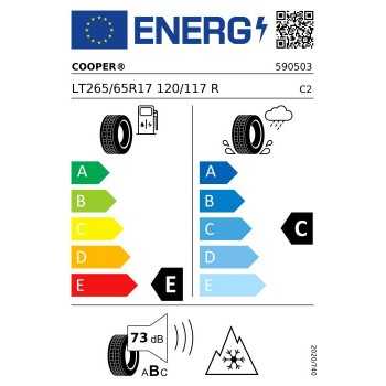 Pneu Cooper discoverer AT3 LT