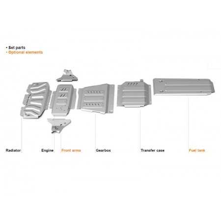 Kit Blindage Rival Nissan Navara