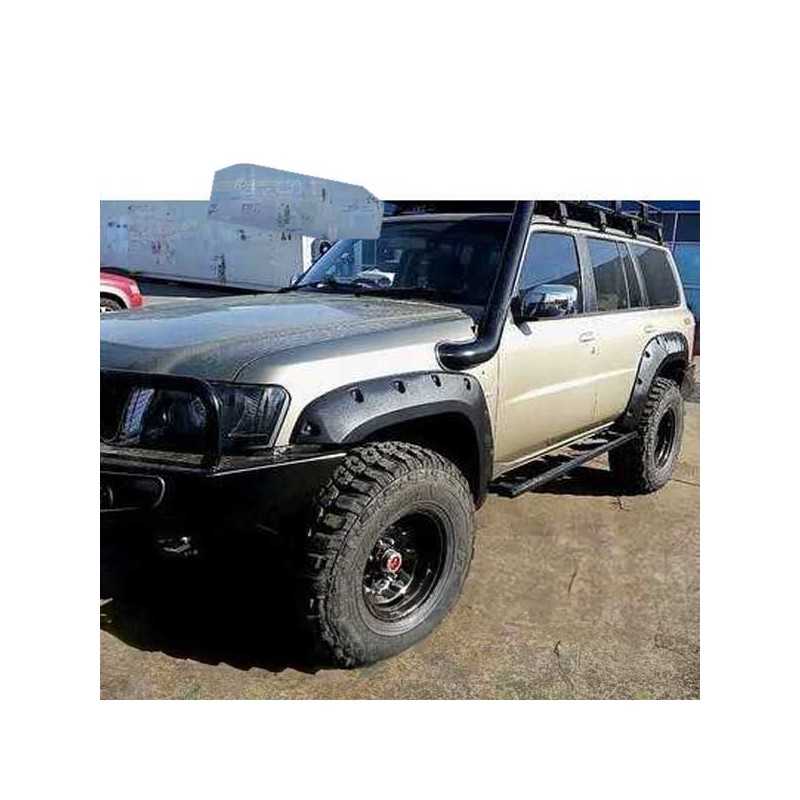 Elargisseurs d'ailes Nissan Patrol Y61 - 70 mm large 2005-2013 5 et 3 portes