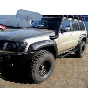 Elargisseurs d'ailes Nissan Patrol Y61 - 70 mm large 2005-2013 5 et 3 portes