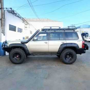 Elargisseurs d'ailes Nissan Patrol Y61 - 70 mm large 2005-2013 5 et 3 portes