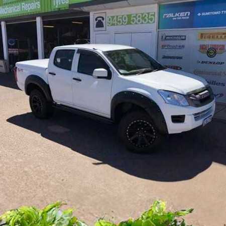 Elargisseurs d'ailes pour Isuzu D-max