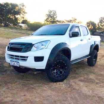 Elargisseurs d'ailes Isuzu D-max - 85mm large