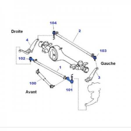 ROTULE PAS A DROITE DIAM.23 MM TOYOTA LJ70-73 TOYOTA