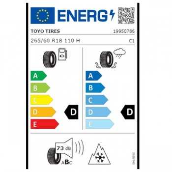 Pneu Toyo Open Country A/T3 265/60R18 110 H