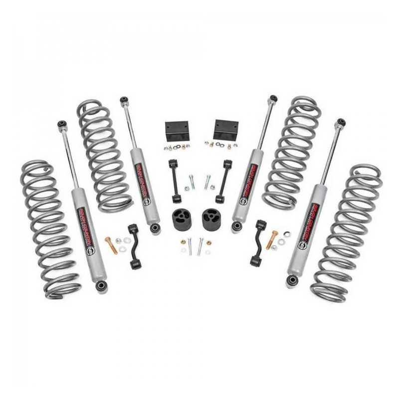 Kit suspension ROUGH COUNTRY Jeep Wrangler JK 4 ptes 2018-