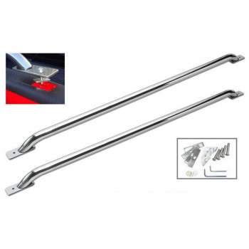 Barres de dessus de ridelles inox Dodge Ram 1500 1994