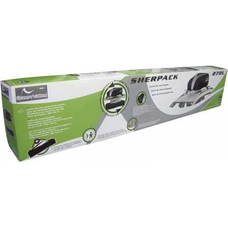 Coffre de toit pliable SHERPACK Green Valley
