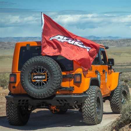Porte roue de secours Aries Jeep Wrangler JK 2007-2018