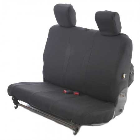 Kit housse de siege avant et arriere neoprene noire SMITTYBILT Wrangler JK