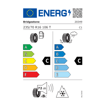 Pneu BRIDGESTONE dueler